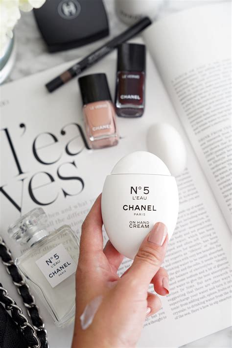 chanel no5 hand cream.